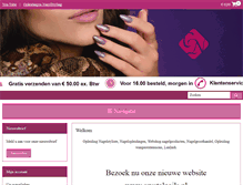 Tablet Screenshot of crystalnailsshop.nl